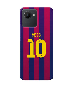 Messi 10 tshirt Realme C30 Back Cover