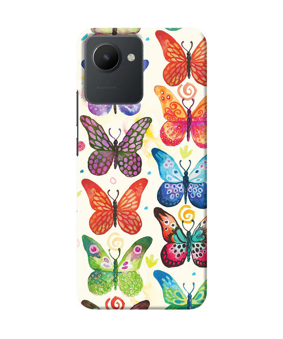 Abstract butterfly print Realme C30 Back Cover