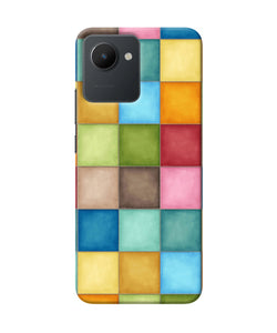 Abstract colorful squares Realme C30 Back Cover