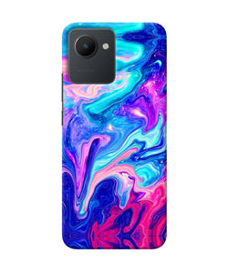 Abstract colorful water Realme C30 Back Cover