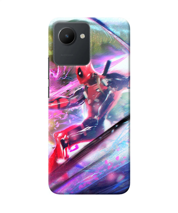 Deadpool super hero Realme C30 Back Cover