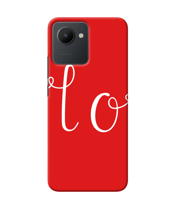 Love one Realme C30 Back Cover