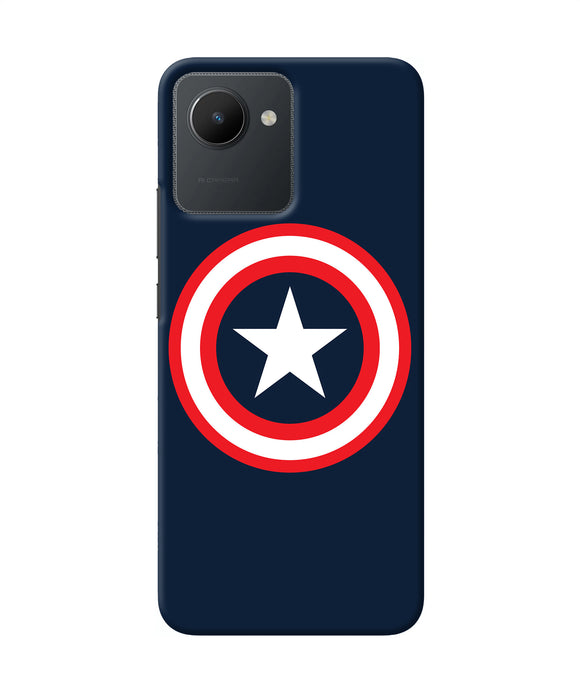 Captain america logo Realme C30 Back Cover