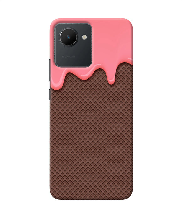 Waffle cream biscuit Realme C30 Back Cover