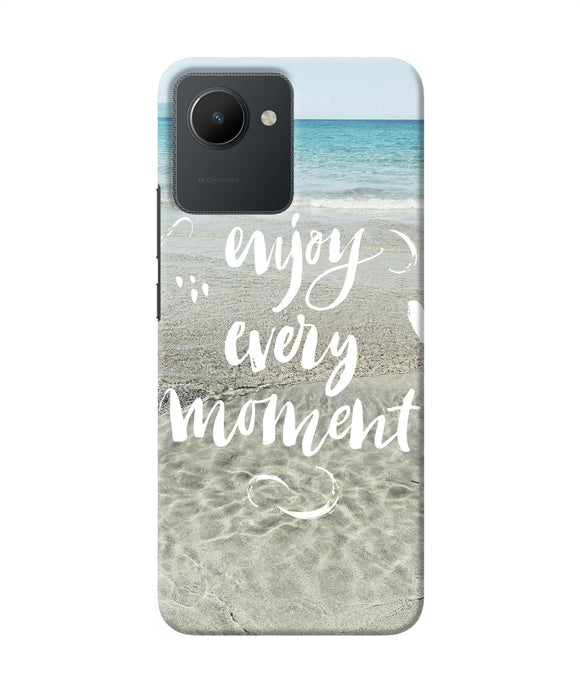 Enjoy every moment sea Realme C30 Back Cover