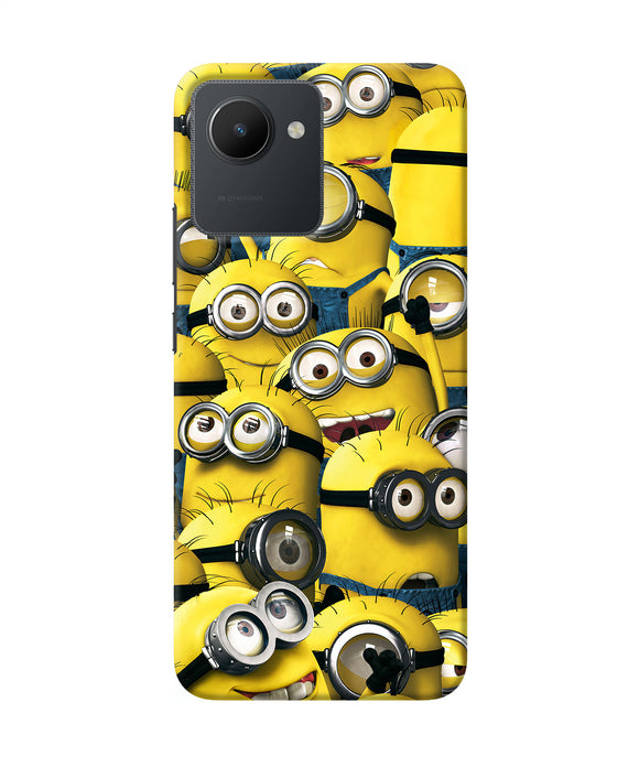 Minions crowd Realme C30 Back Cover