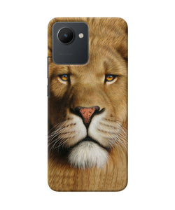 Nature lion poster Realme C30 Back Cover