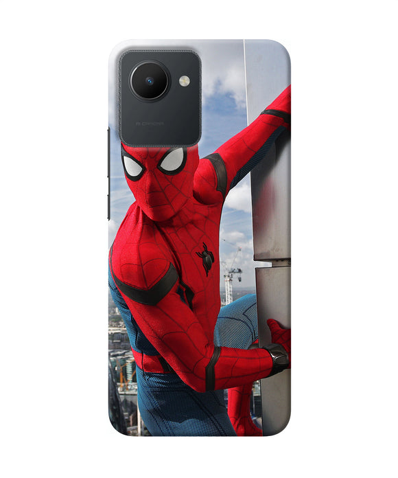 Spiderman on the wall Realme C30 Back Cover