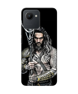 Aquaman trident black Realme C30 Back Cover