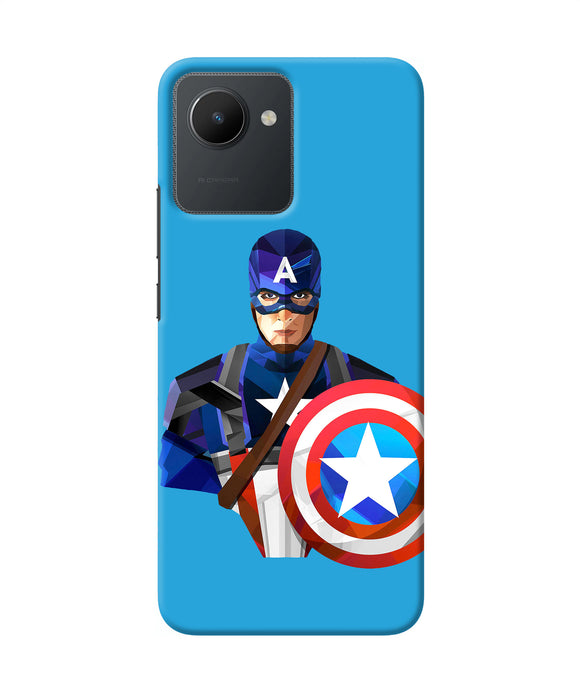 Captain america character Realme C30 Back Cover