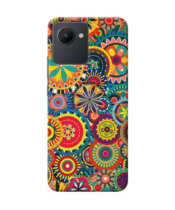 Colorful circle pattern Realme C30 Back Cover