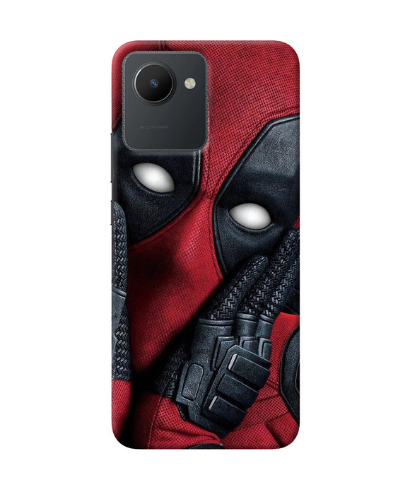 Thinking deadpool Realme C30 Back Cover