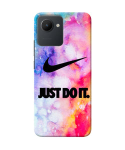 Just do it colors Realme C30 Back Cover