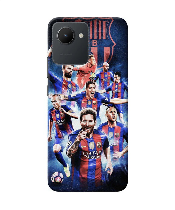 Messi FCB team Realme C30 Back Cover