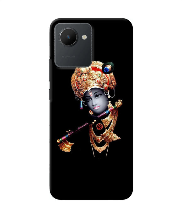 Lord krishna with fluet Realme C30 Back Cover