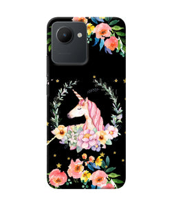 Unicorn flower Realme C30 Back Cover