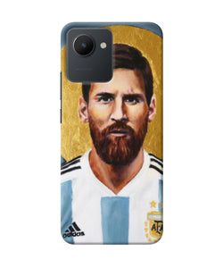 Messi face Realme C30 Back Cover