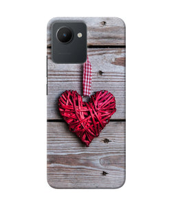 Lace heart Realme C30 Back Cover