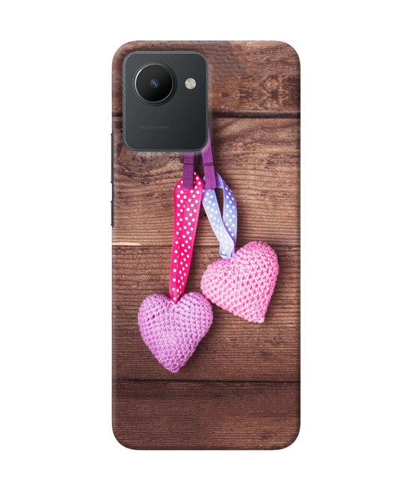 Two gift hearts Realme C30 Back Cover