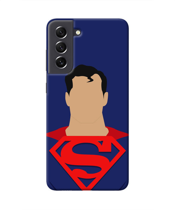 Superman Cape Samsung S21 FE 5G Real 4D Back Cover