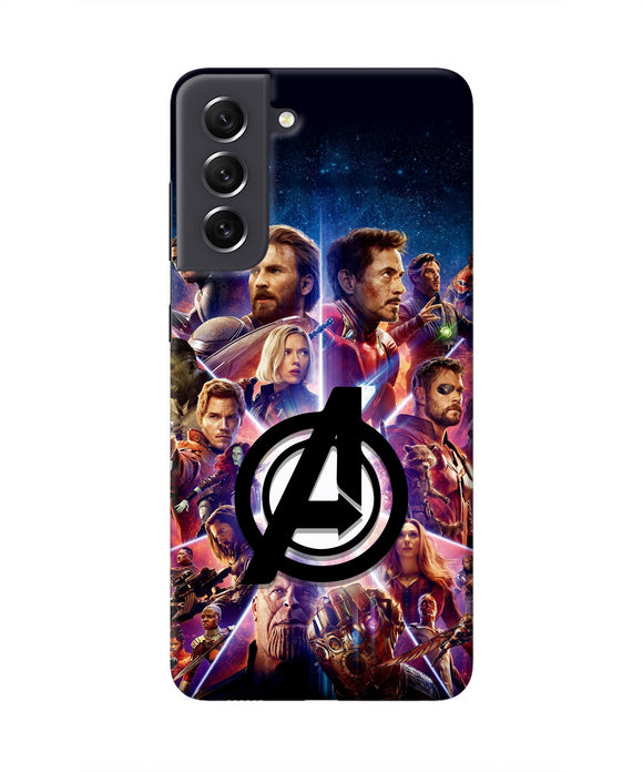Avengers Superheroes Samsung S21 FE 5G Real 4D Back Cover