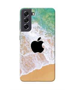 Apple Ocean Samsung S21 FE 5G Real 4D Back Cover