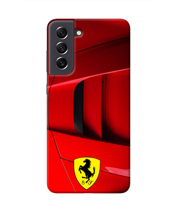 Ferrari Car Samsung S21 FE 5G Real 4D Back Cover