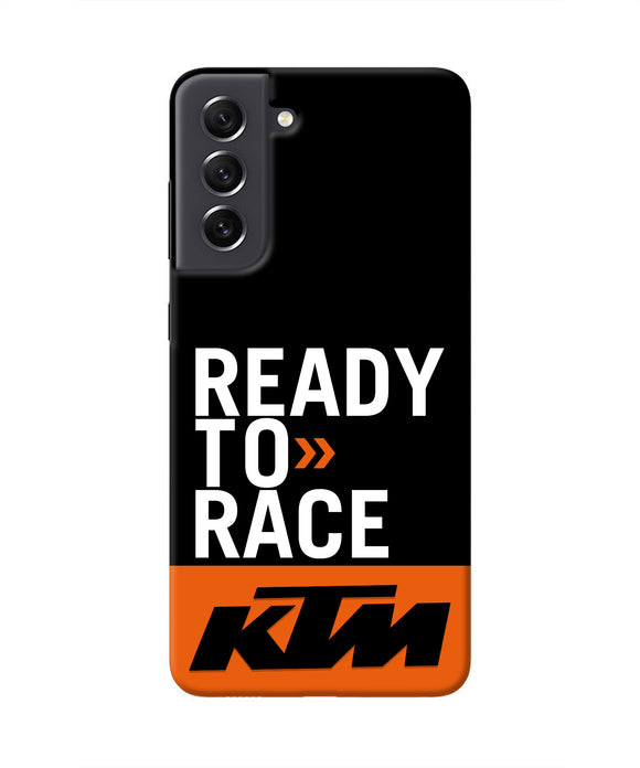 KTM Ready To Race Samsung S21 FE 5G Real 4D Back Cover