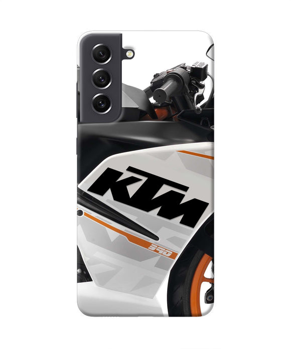 KTM Bike Samsung S21 FE 5G Real 4D Back Cover