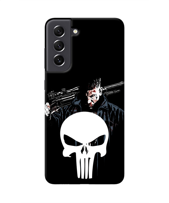 Punisher Character Samsung S21 FE 5G Real 4D Back Cover
