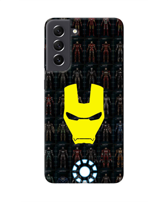 Iron Man Suit Samsung S21 FE 5G Real 4D Back Cover