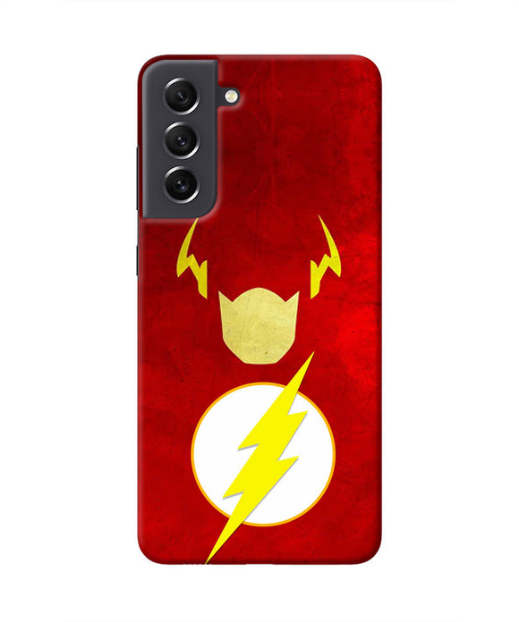 Flash Character Samsung S21 FE 5G Real 4D Back Cover