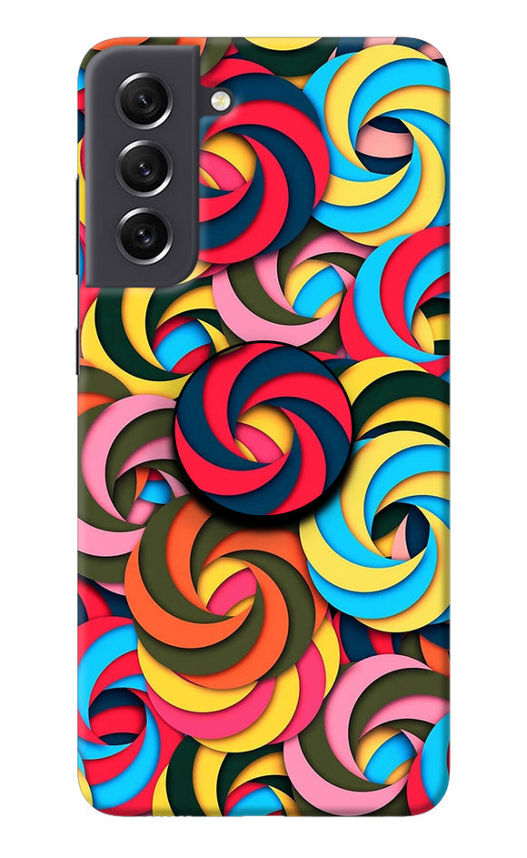 Spiral Pattern Samsung S21 FE 5G Pop Case