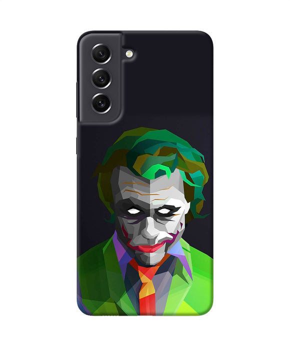 Abstract dark knight joker Samsung S21 FE 5G Back Cover