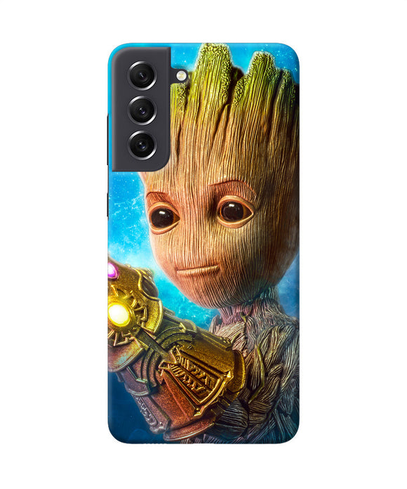 Groot vs thanos Samsung S21 FE 5G Back Cover