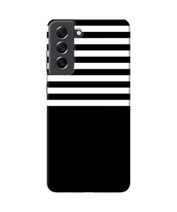 Black and white print Samsung S21 FE 5G Back Cover