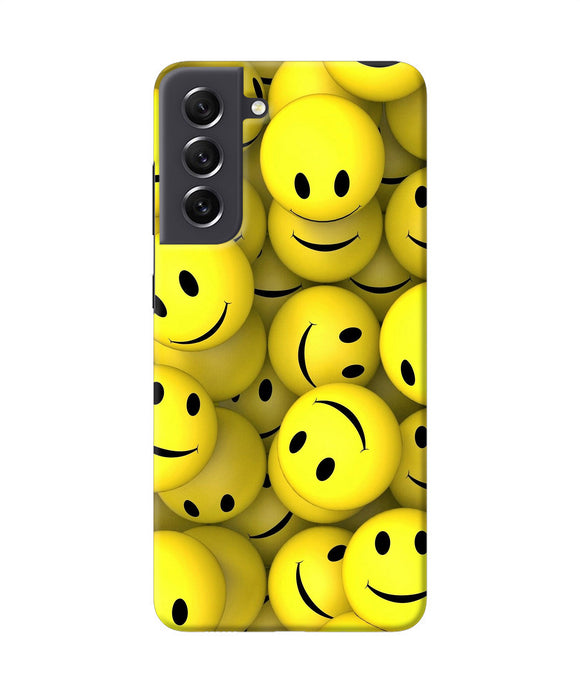 Smiley balls Samsung S21 FE 5G Back Cover