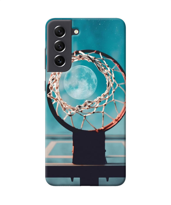 Basket ball moon Samsung S21 FE 5G Back Cover