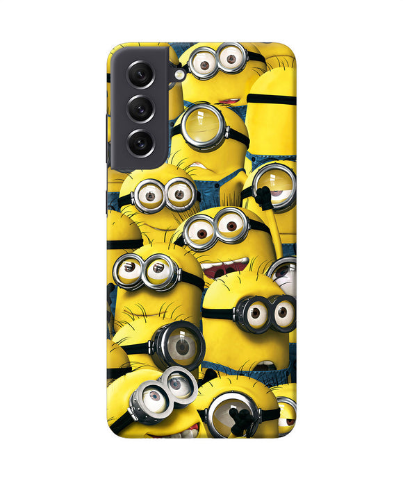 Minions crowd Samsung S21 FE 5G Back Cover