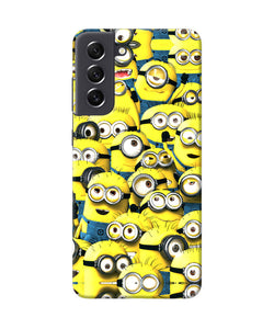 Minions mini crowd Samsung S21 FE 5G Back Cover