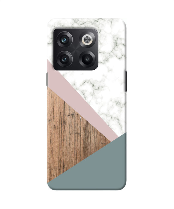 Marble wood Abstract OnePlus 10T 5G Back Cover