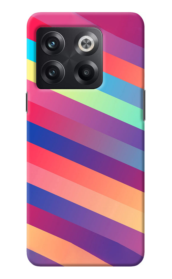 Stripes color OnePlus 10T 5G Back Cover