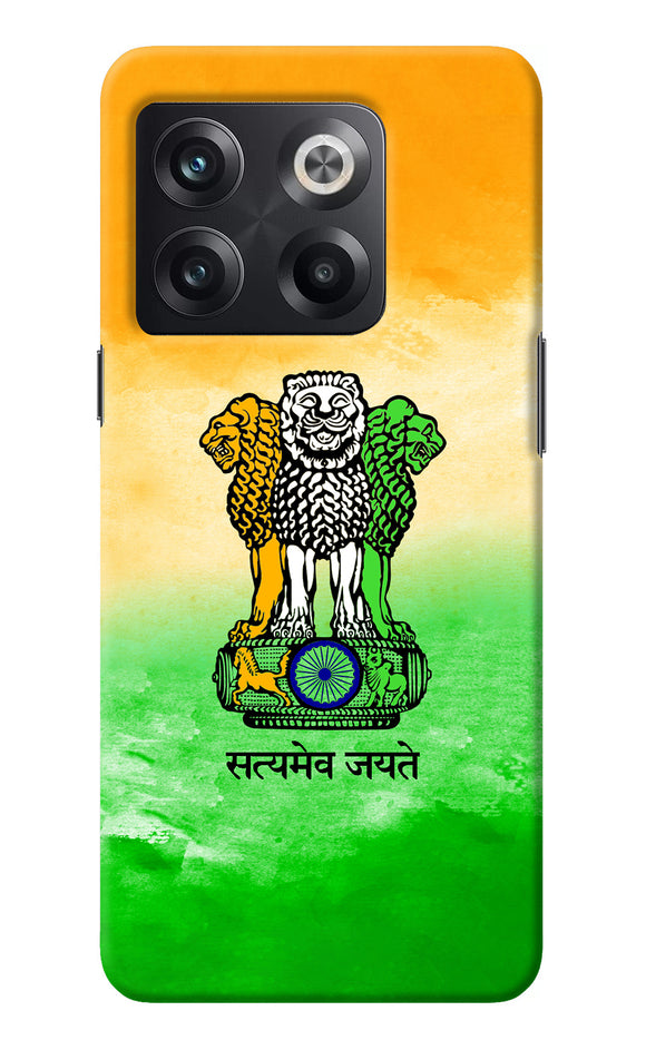 Satyamev Jayate Flag OnePlus 10T 5G Back Cover