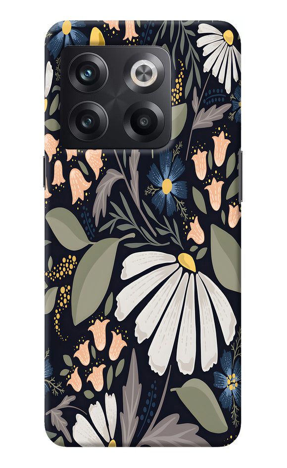 Flowers Art OnePlus 10T 5G Back Cover