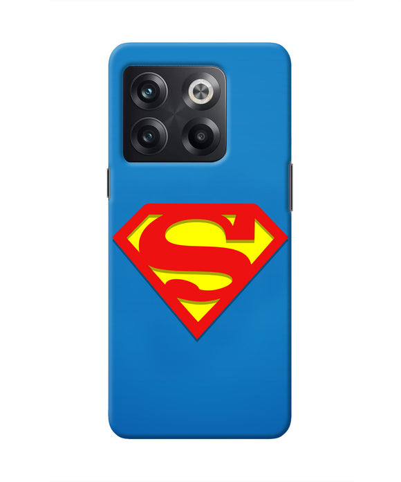 Superman Blue OnePlus 10T 5G Real 4D Back Cover