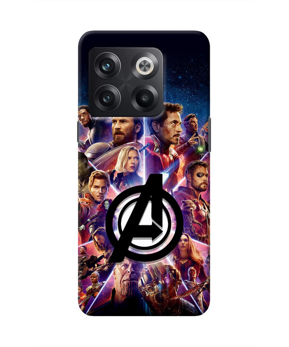 Avengers Superheroes OnePlus 10T 5G Real 4D Back Cover