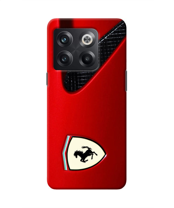 Ferrari Hood OnePlus 10T 5G Real 4D Back Cover