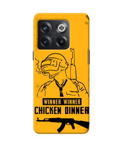 PUBG Chicken Dinner OnePlus 10T 5G Real 4D Back Cover