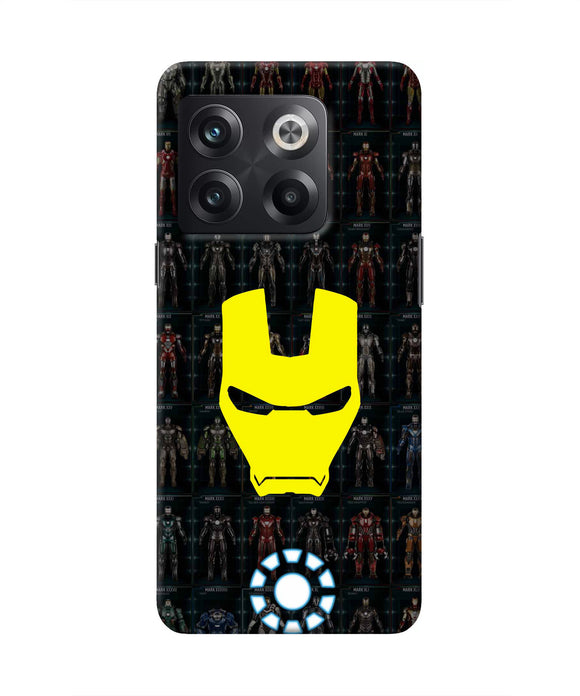 Iron Man Suit OnePlus 10T 5G Real 4D Back Cover