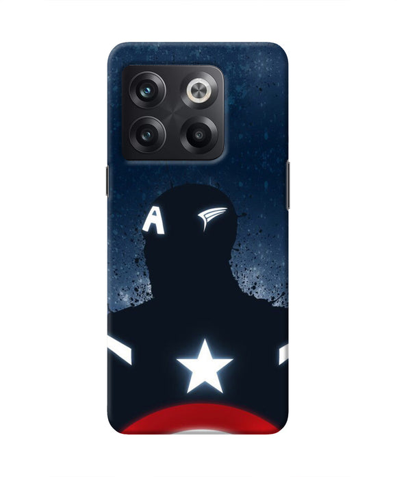 Captain america Shield OnePlus 10T 5G Real 4D Back Cover